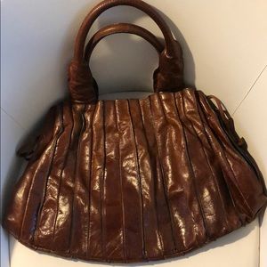 Genuine leather Sabina New York shoulder bag